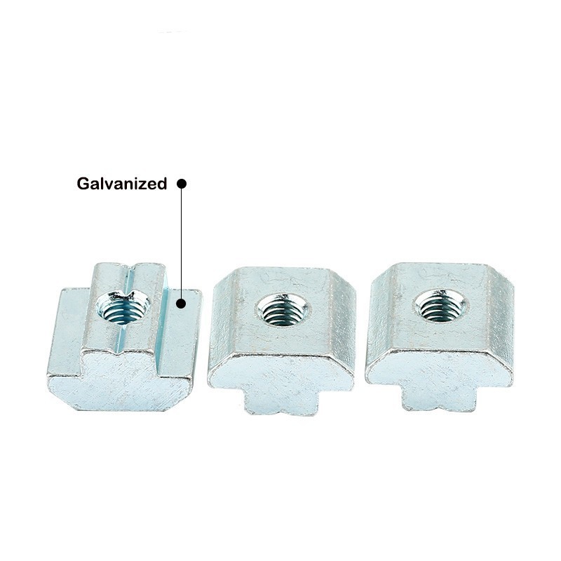 Aluminum T-Slot Profile - Bloc d'écrou à marteau coulissant en