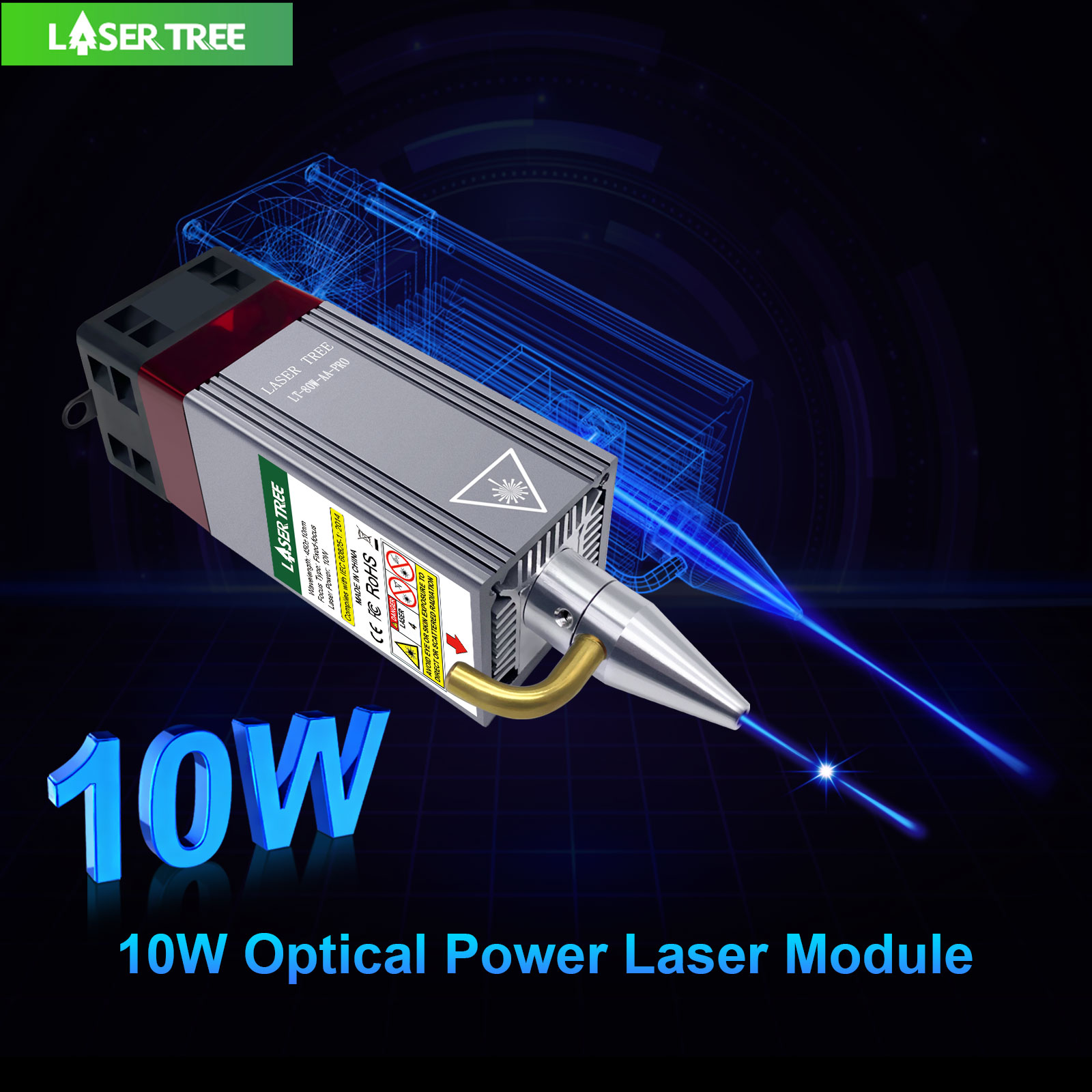Laser Beam Expander - LASER Lanka E 5W 10W technologie