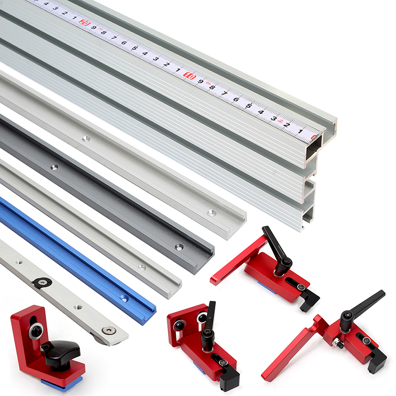 Aluminum T-Slot Profile - 1Pc 19/30/45/75Type t-pistes t-slot en alliage