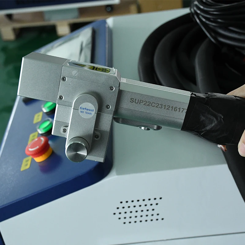 Industrial Laser Removal Machine - Tête de nettoyage laser portative SUP22C,