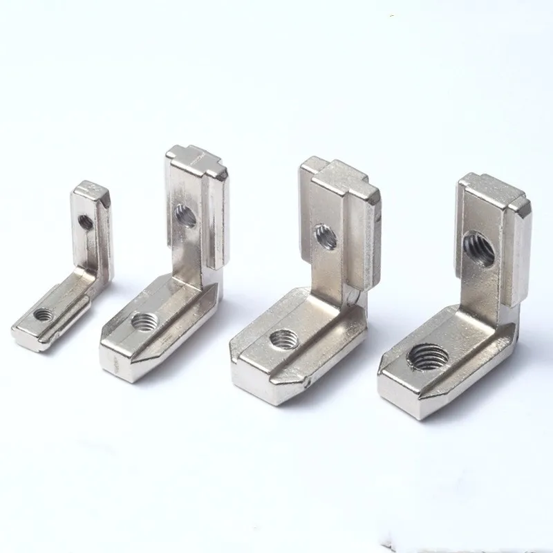 Aluminum T-Slot Profile - Connecteur d'angle intérieur en aluminium en