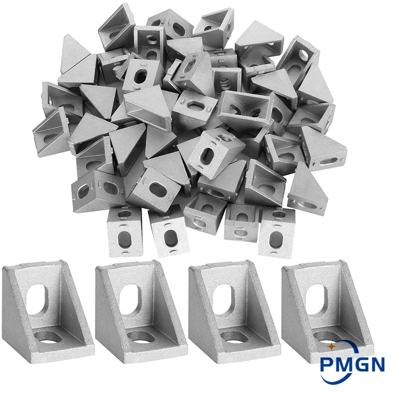 Aluminum T-Slot Profile - Support d'invite d'angle d'extrusion d'aluminium, angle