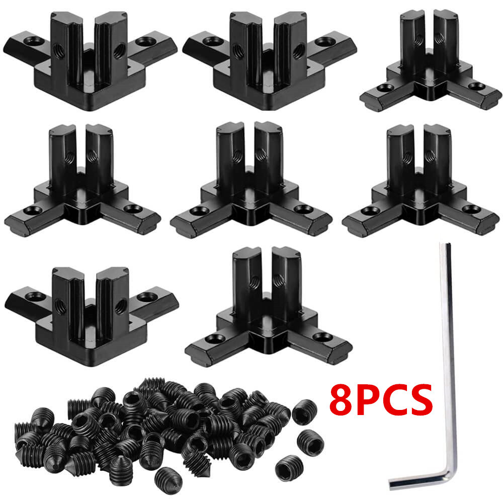 Aluminum T-Slot Profile - Support d'angle à 90 degrés en