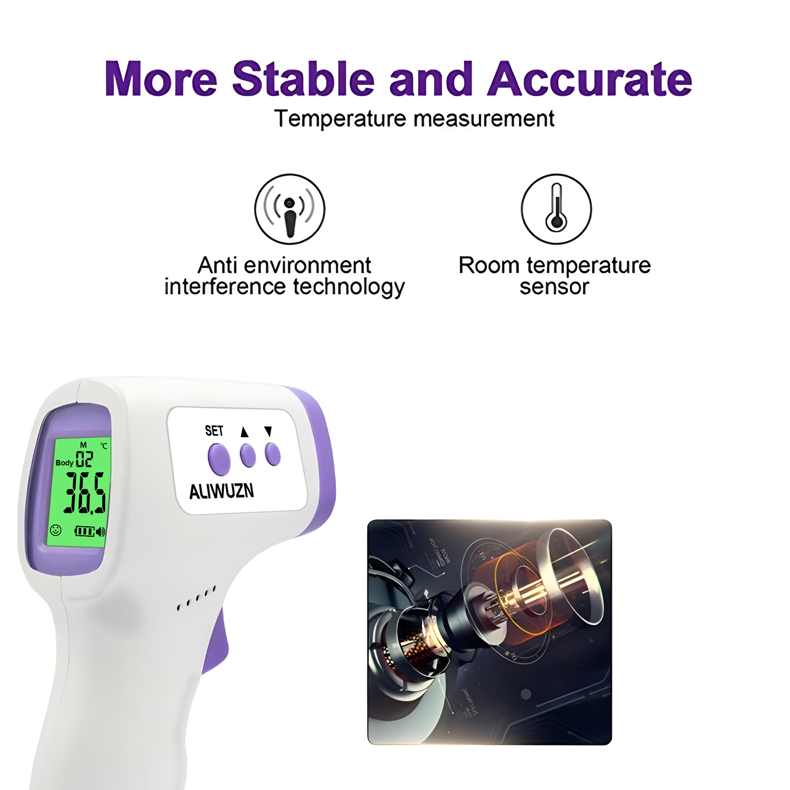 Phièvre médicale thermomètre i - Industrial Laser Thermometer avis et prix
