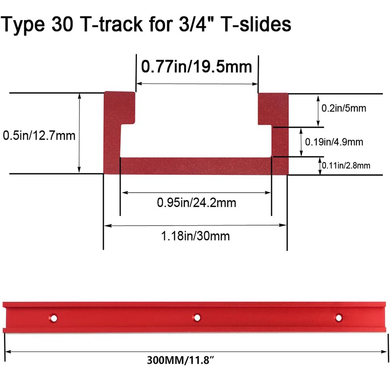 2 pièces Type 30 travail du bo - Aluminum T-Slot Profile avis et prix