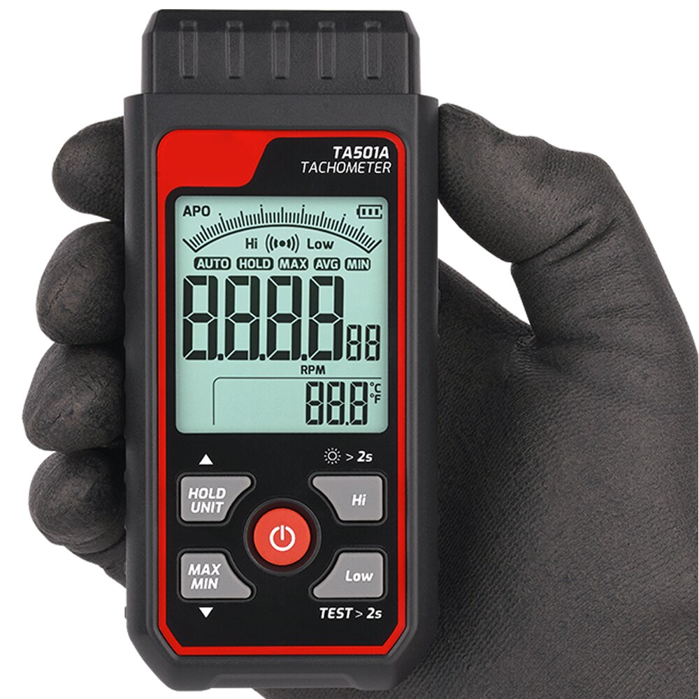 Tachymètre laser TA501A jusqu' - Industrial Laser Tachometer avis et prix