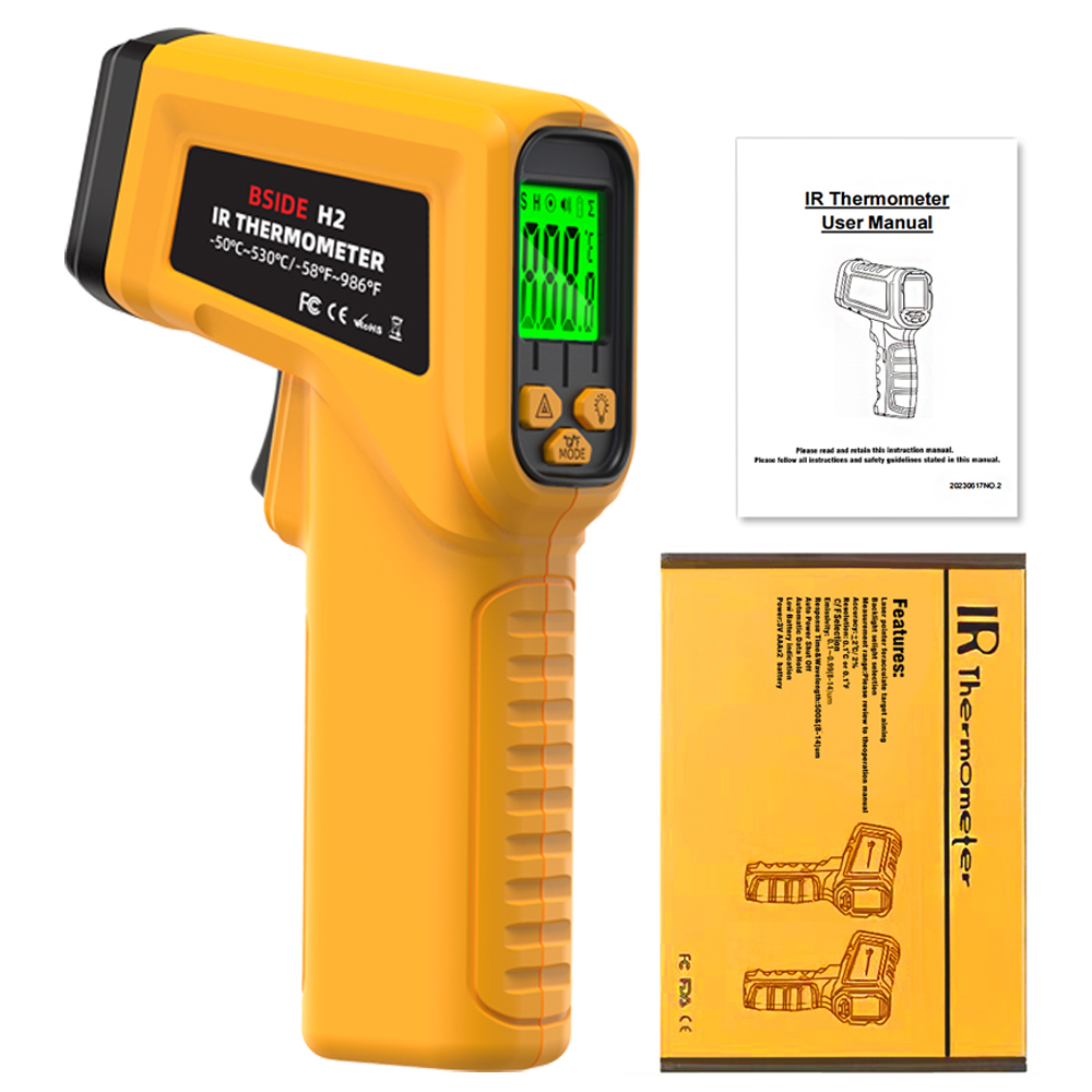BSIDE thermomètre infrarouge H - Industrial Laser Thermometer avis et prix