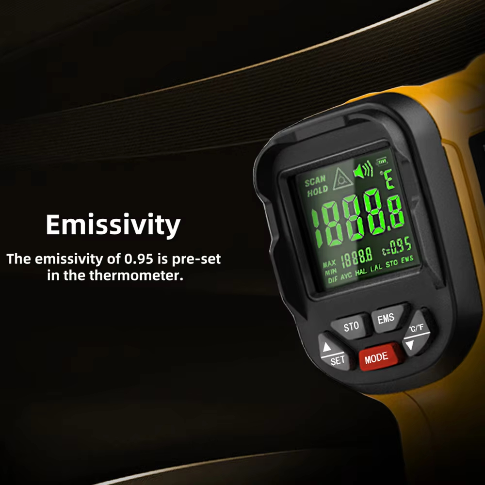 BSIDE thermomètre infrarouge H - Industrial Laser Thermometer avis et prix