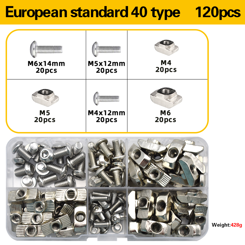 Jeu d'1948 et de boulons couli - Aluminum T-Slot Profile avis et prix