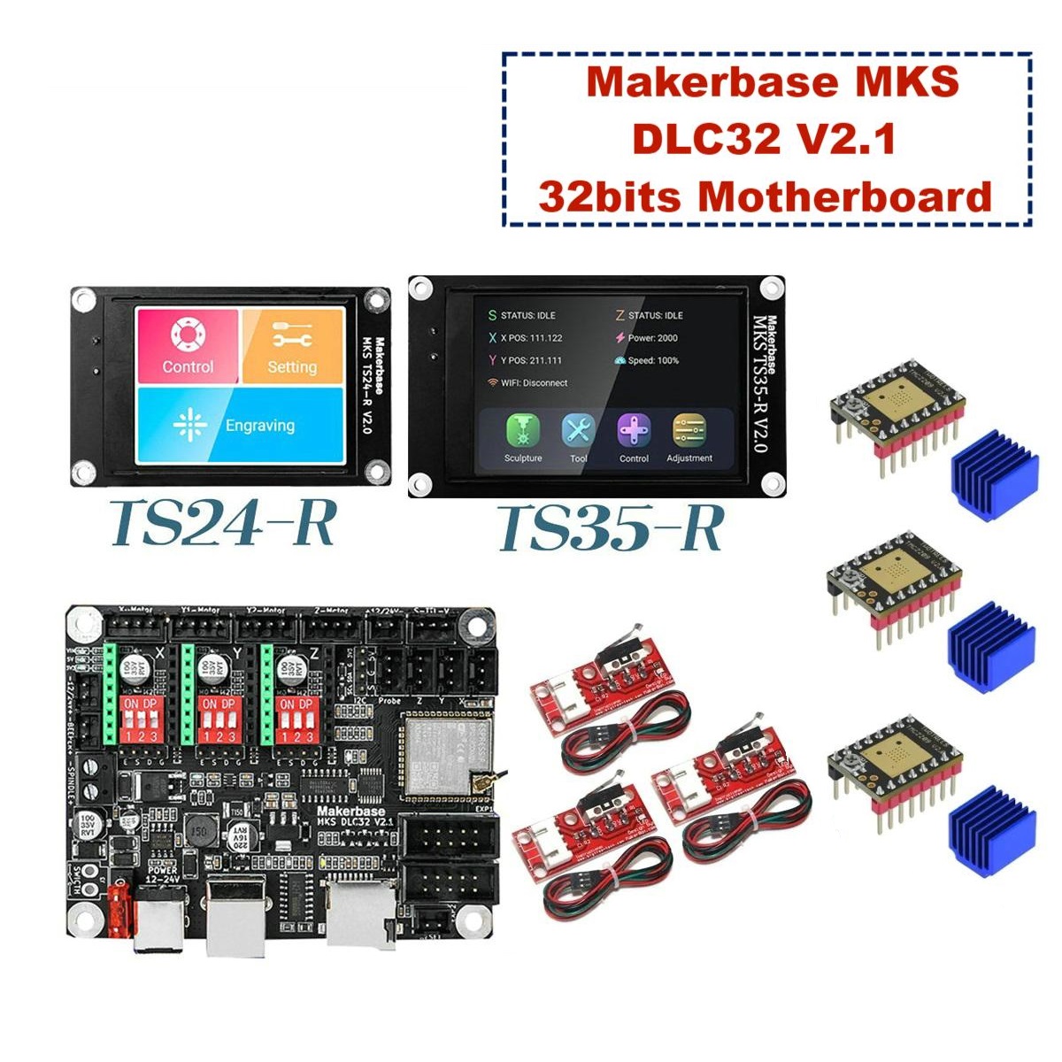 Makerbase MKS DLC32 V2.1 32bit - Industrial Laser Sensor avis et prix