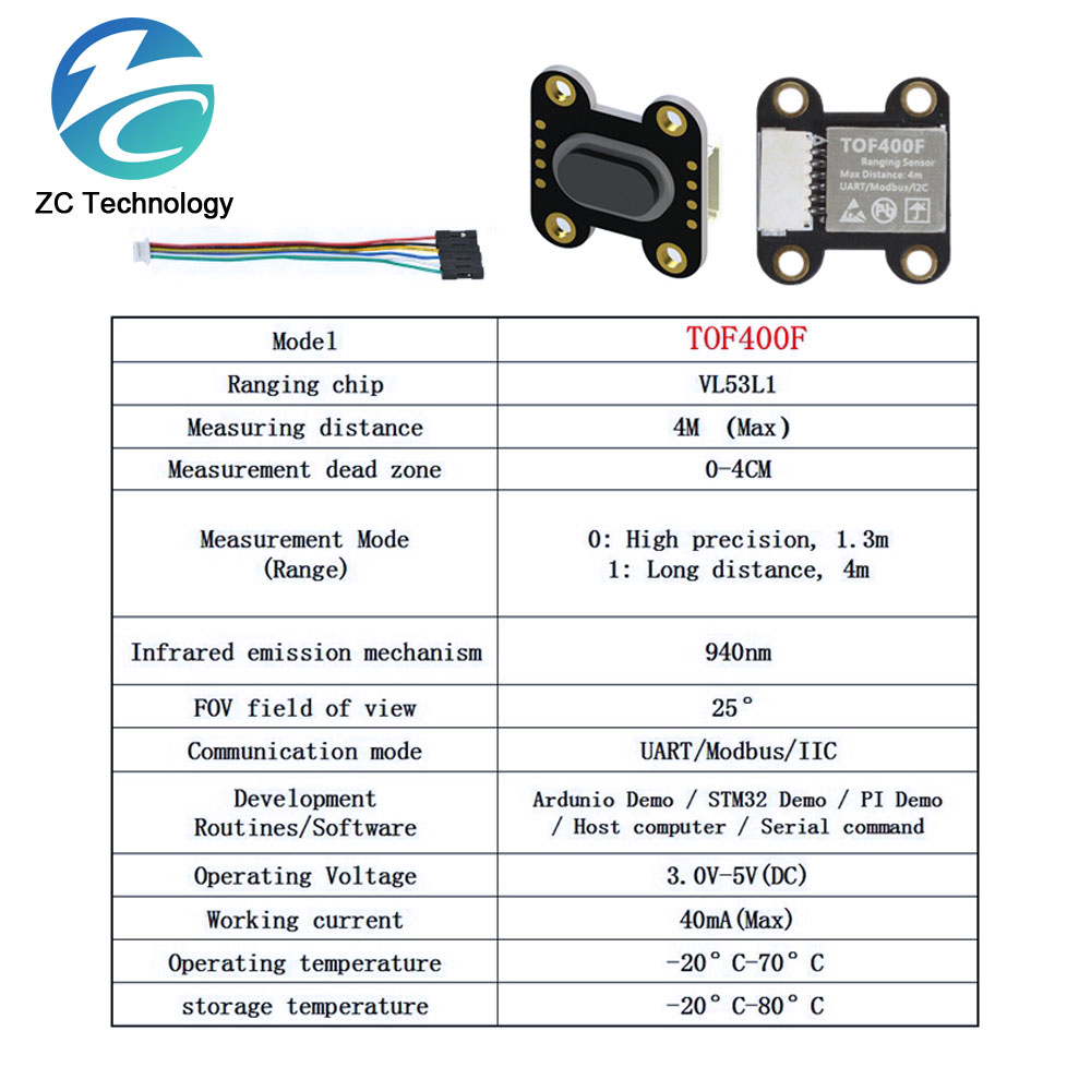 VL6180/VL53L0/VL53L1 temps de  - Industrial Laser Measurement avis et prix