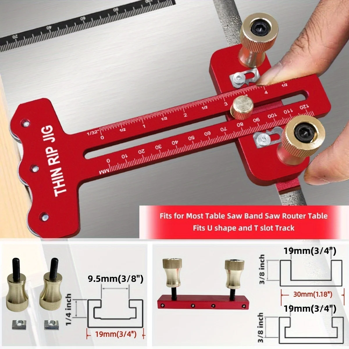 Gabarit de scie de table à déc - Aluminum T-Slot Profile avis et prix