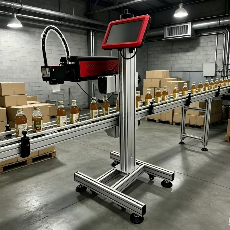 Marqueur laser volant sans con - Industrial Laser Printing avis et prix