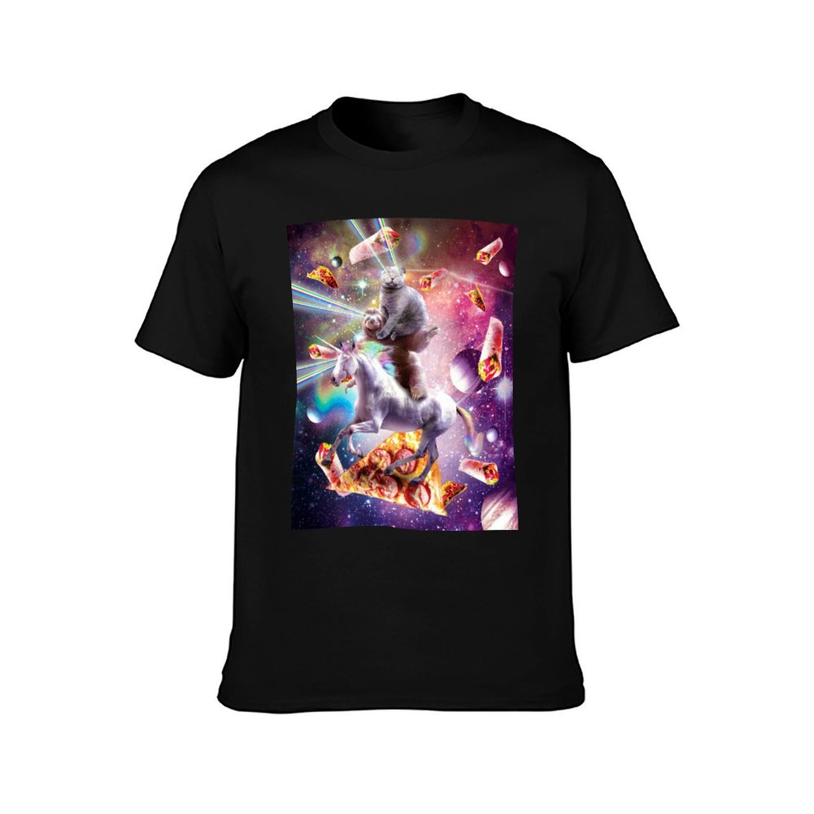 Laser Eyes Space Cat On Sloth  - Industrial Laser Printing avis et prix