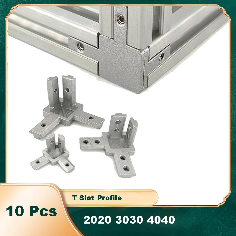 Connecteur d'angle à 3 voies E - Aluminum T-Slot Profile avis et prix