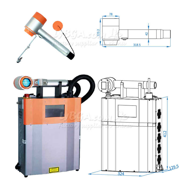 Machine de nettoyage Laser pul - Industrial Laser Removal Machine avis et prix