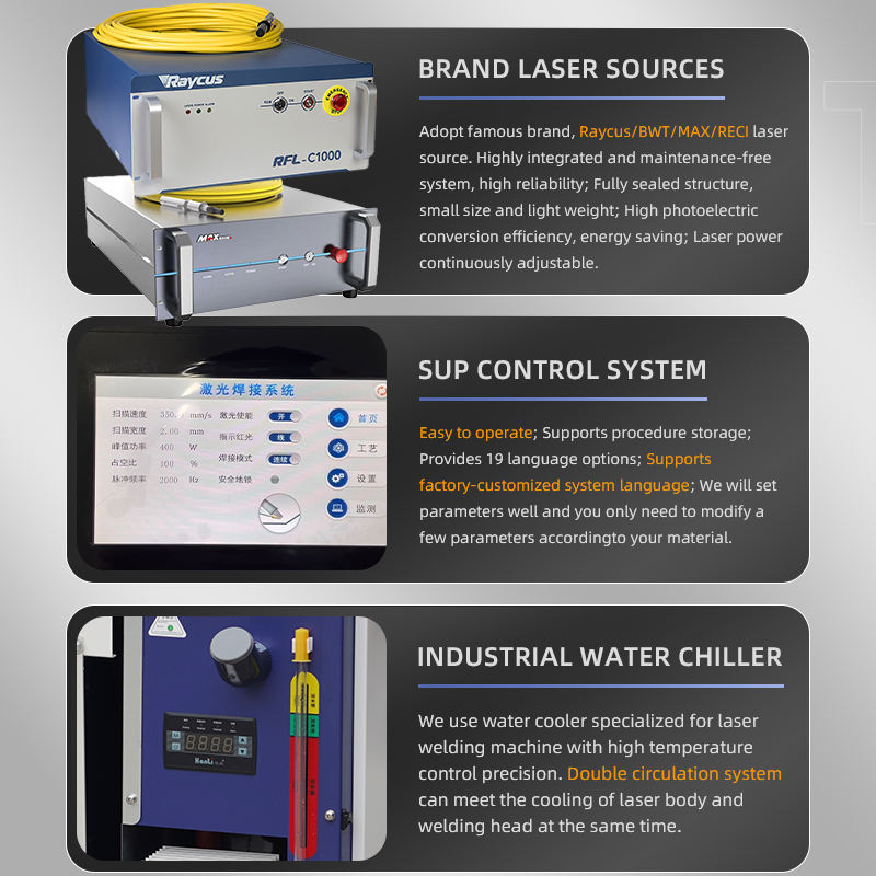4 en 1 Double fil alimentation - Industrial Laser Welding Machine avis et prix