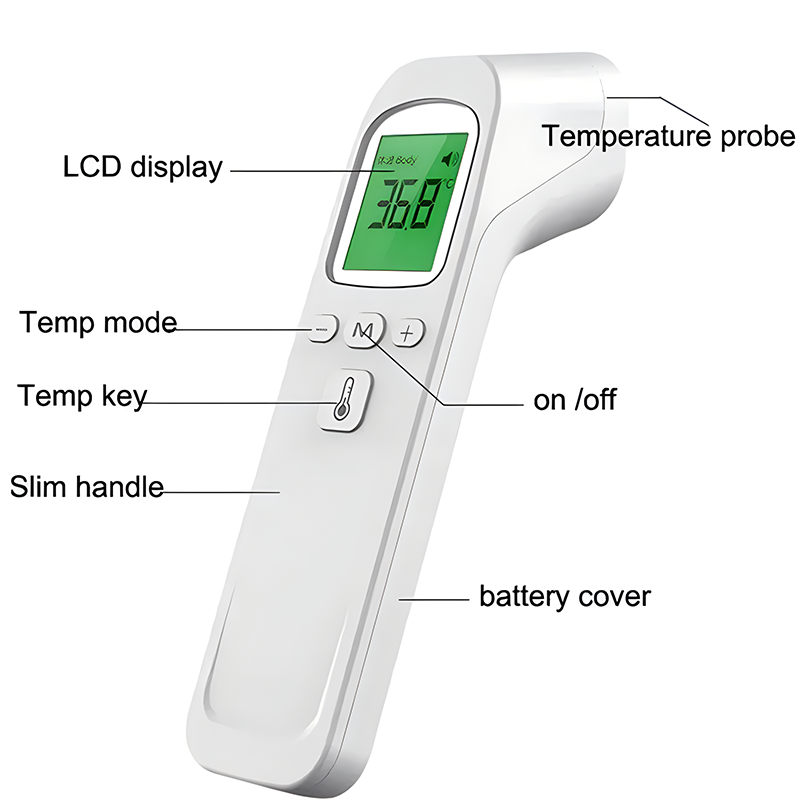 Oxymètre, thermomètre infrarou - Industrial Laser Thermometer avis et prix
