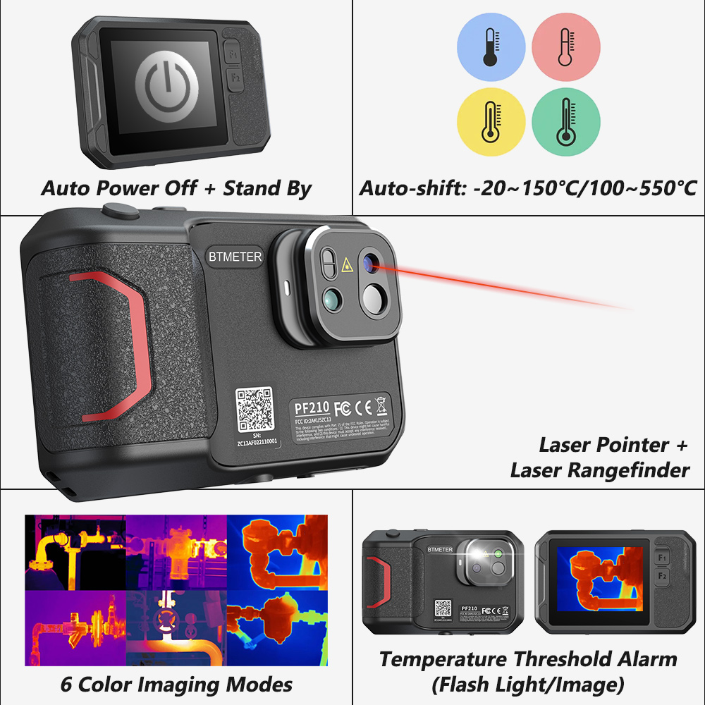Caméra thermique 256x192, imag - Industrial Laser Measurement avis et prix